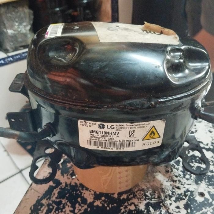 kompresor kulkas lg inverter bmg110nhmv bekas