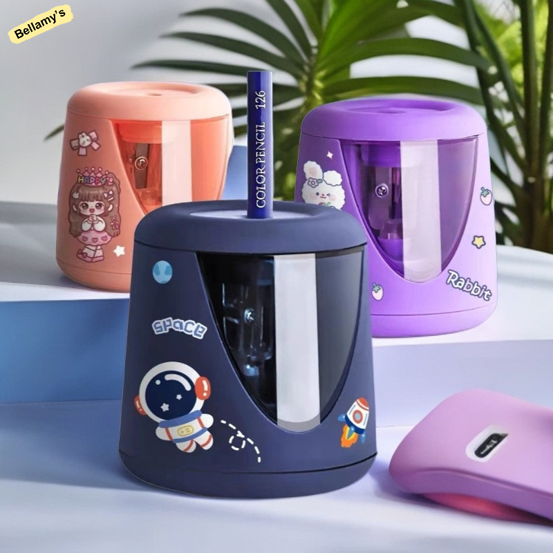 

COD❤Pensil Pensil Otomatis Siswa Pensil Elektrik Pensil Rautan Pensil Untuk Anak