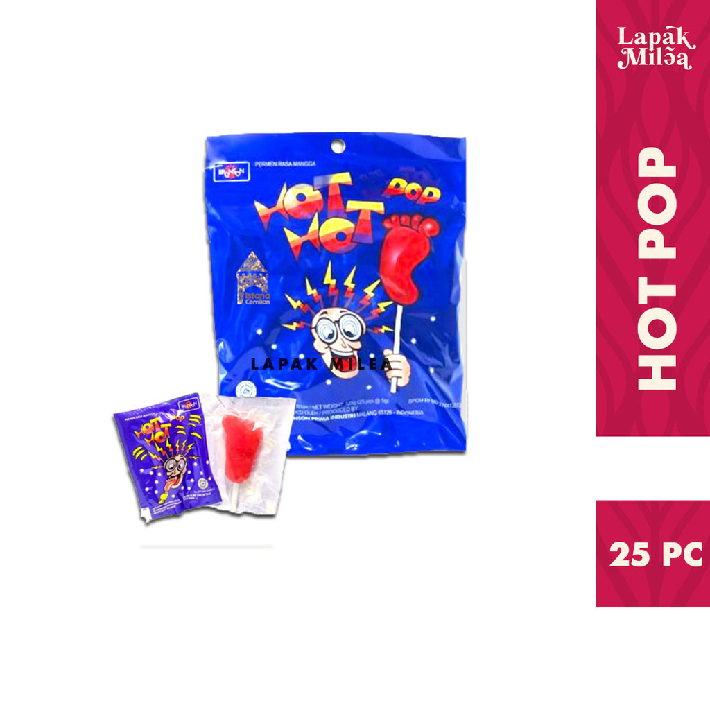 

Permen Kaki Hot Hot Pop Permen Jadul Isi 25 pc
