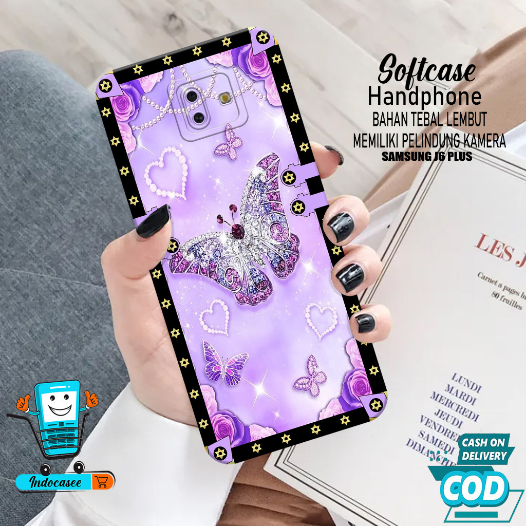 Case Hp SAMSUNG GALAXY J6 PLUS- Softcase SAMSUNG GALAXY J6 PLUS Terbaru - Casing SAMSUNG GALAXY J6 P