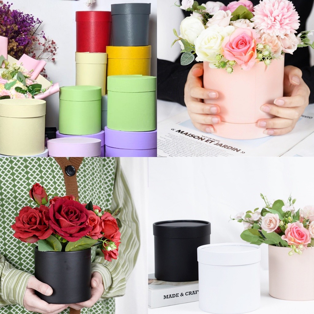 

Round box 13 cm | balon bouquet | bloom box | gift box