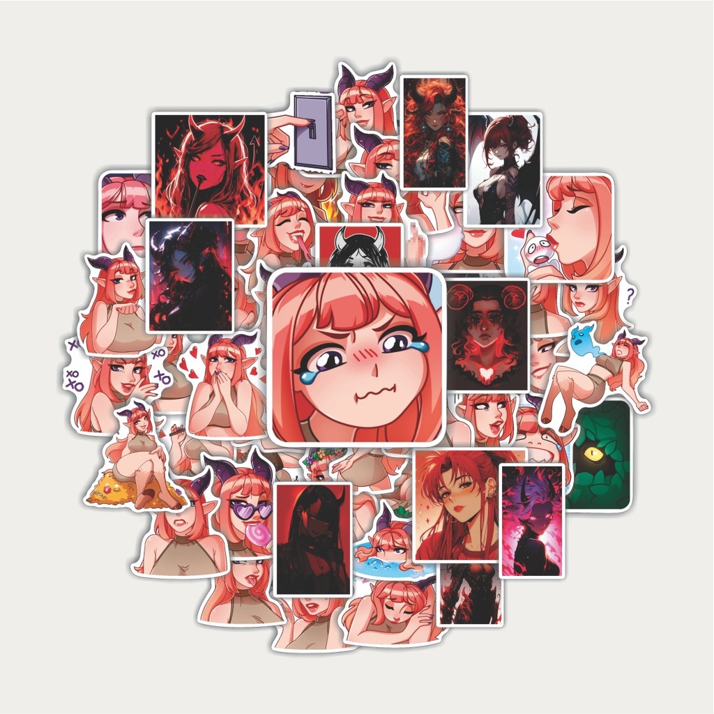 

Sticker Pack Stiker Beautiful Girls Medea | Sticker TUMBLR | Stiker LAPTOP KOPER HELMP