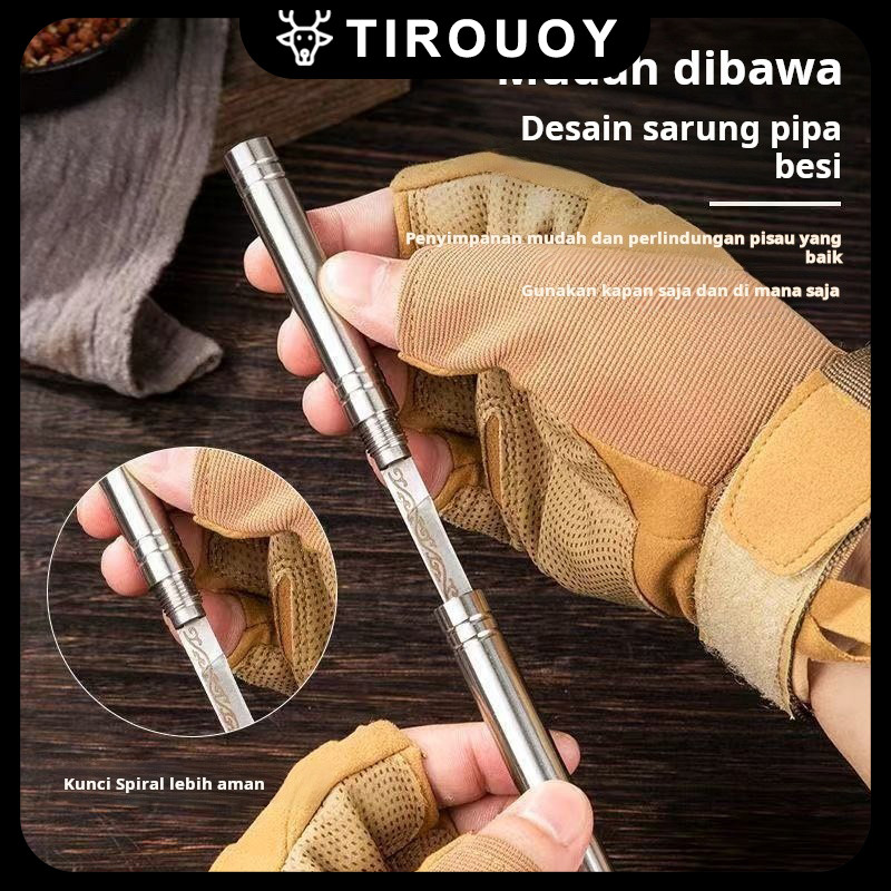 PISAU TONGKAT PISAU STICK WUKONG  PISAU BUAH PISAU MINI pisau dapur  TONGKAT GOKONG PISAU SAYUR