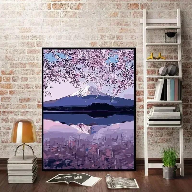 

YL-25937-Tulip DIY Digital Acrylic Flower Painting, Hand-Filled Landscape Painting, Explosion