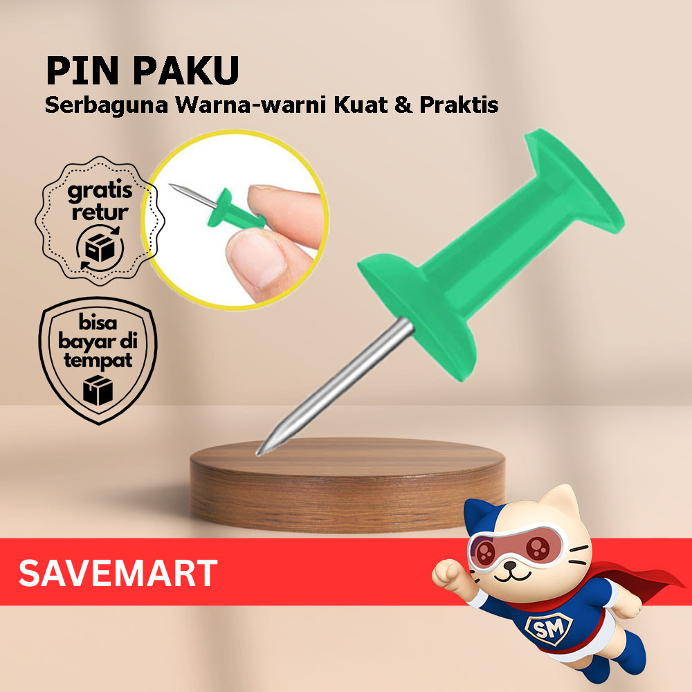 

Pin Paku Multicolor Kuat Dan Praktis Mudah Digunakan Set Pin Paku Tahan Lama Pin Paku Warna-warni