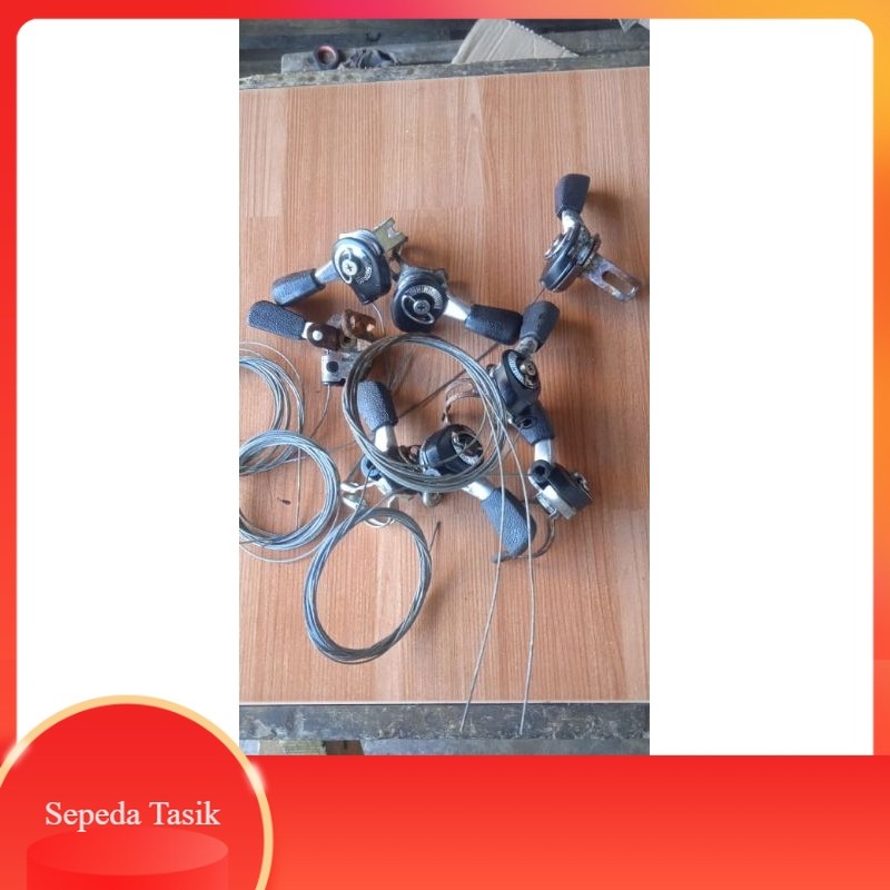 shifter sepeda mtb model friksi merk sunrace nos antiq
