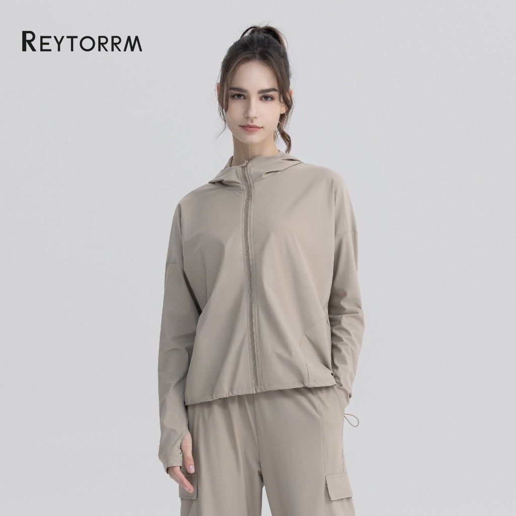 Reytorrm Jaket Olahraga Wanita Jaket Anti UV UPF50+（WT006)