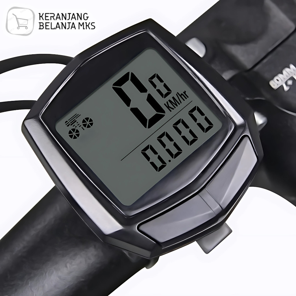 Speedometer Digital Sepeda Waterproof Monitor Sepeda