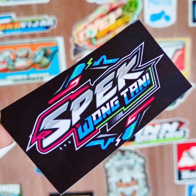 

Spek Wong Tani Stiker Kata Kata / Stiker Racing / Stiker Viral / Stiker Motor