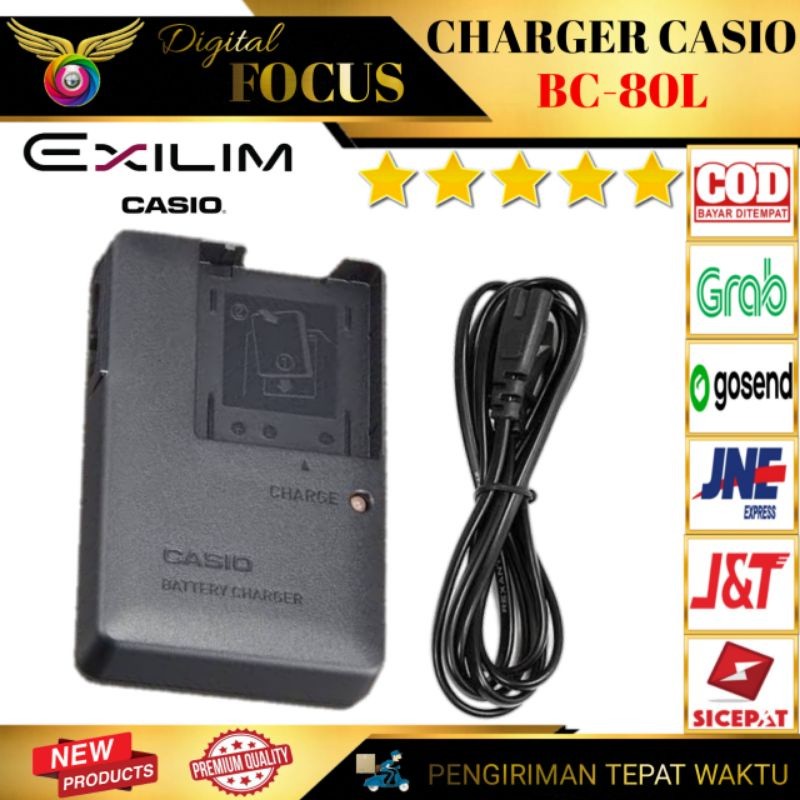 Charger casio BC-80L for baterai NP80