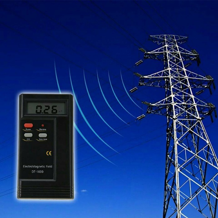 detektor radiasi elektromagnetik /alat ukur radiasi listrik/dosimeter