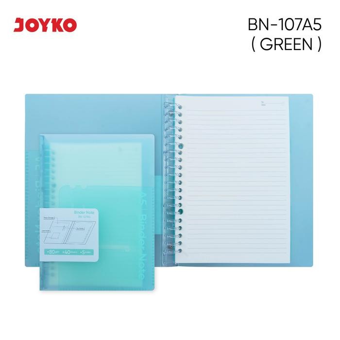 

JOYKO Binder Note BN-107 A5~B5 - A5 Green