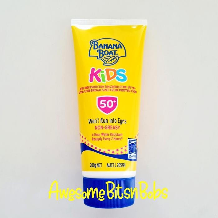 Banana Boat SPF 50+ Kids 200g Tube
