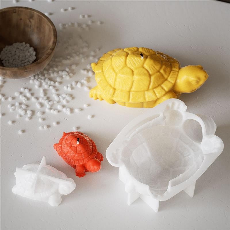 

3D Turtle Silicone Mold DIY Animal Shaped Candle Mold Gypsum Soap Epoxy Resin Mold Candle Making Supplies Home Decor Ornaments