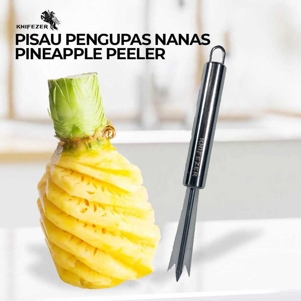 Pisau Pengupas Nanas Peeler Pisau Kulit Nanas Stainless Steel - OR