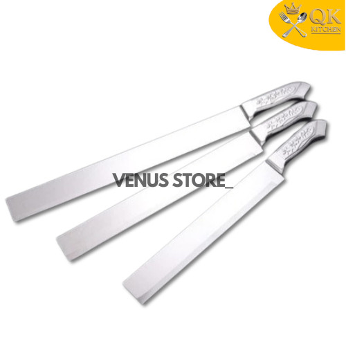 Pisau Buah Tajam Stainless Steel | Pisau Panjang Semangka Buah Melon