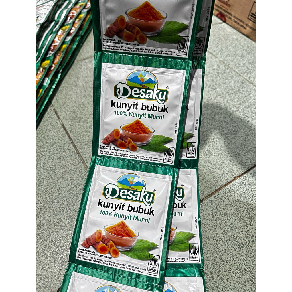 

Desaku Kunyit Bubuk 1renteng 12pcs - AMY