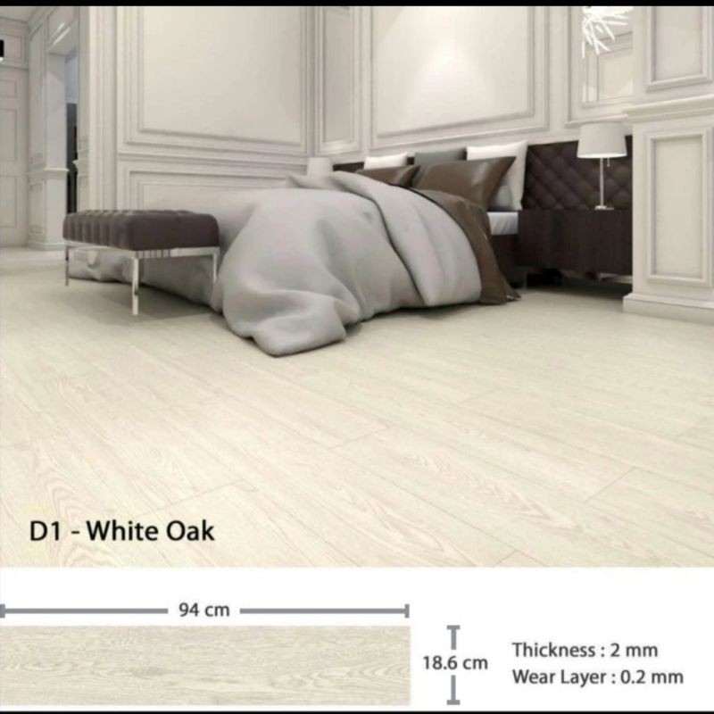 Lantai vinyl Daedong 2mm / vinyl plank