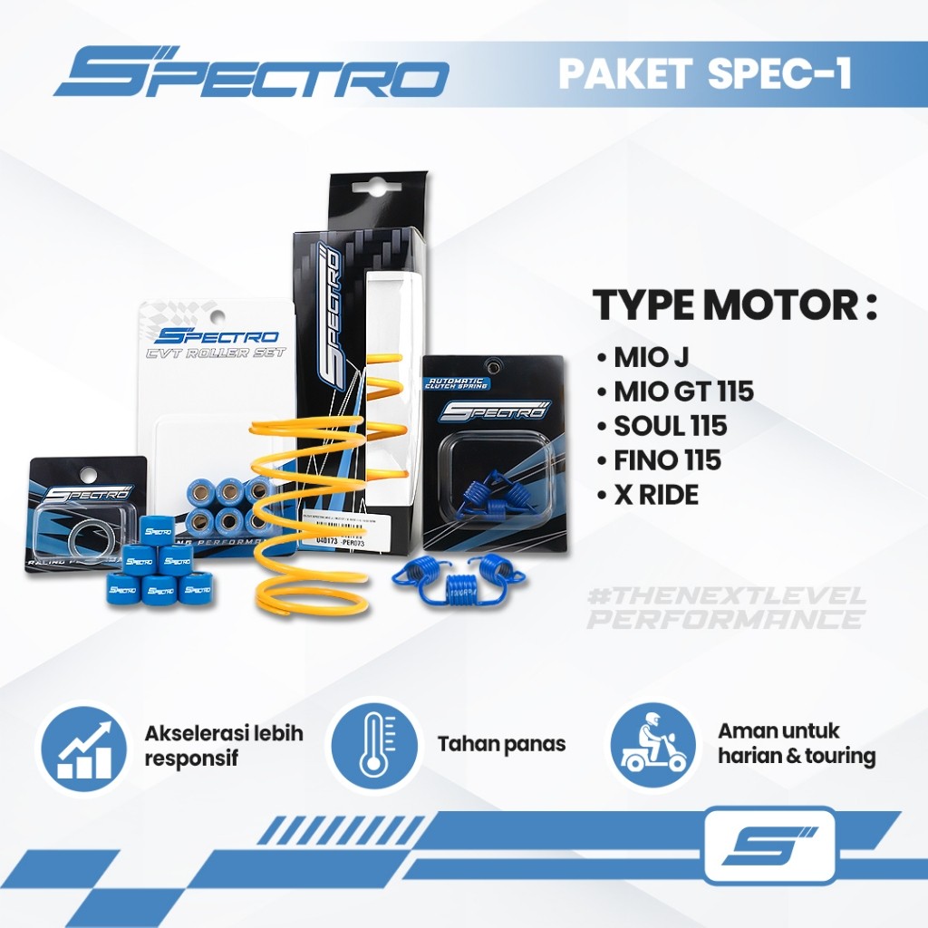 Spectro Paket CVT Spec 1 Mio J Mio GT 115 Fino 115 Soul GT 115 X Ride Kirian Roller Per CVT Racing P