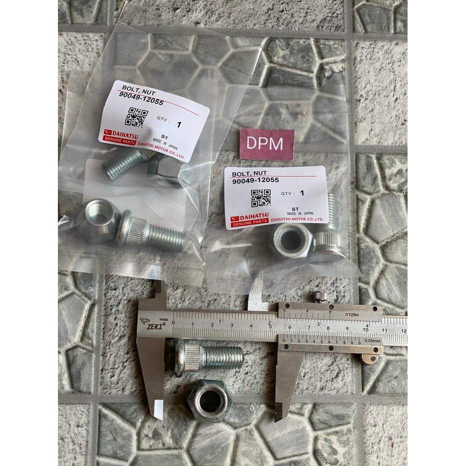 BAUT RODA GRAND MAX LUXIO RUSH TERIOS HUB BOLT NUT GRAND MAX LUXIO