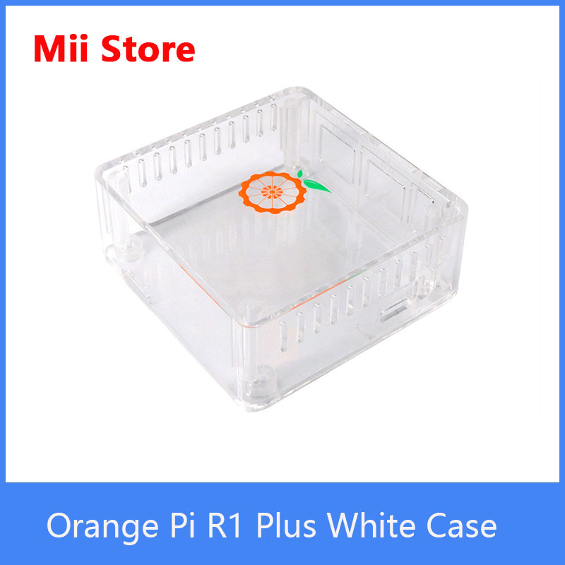 Orange Pi White ABS Transparent Case for R1 Plus Board Only