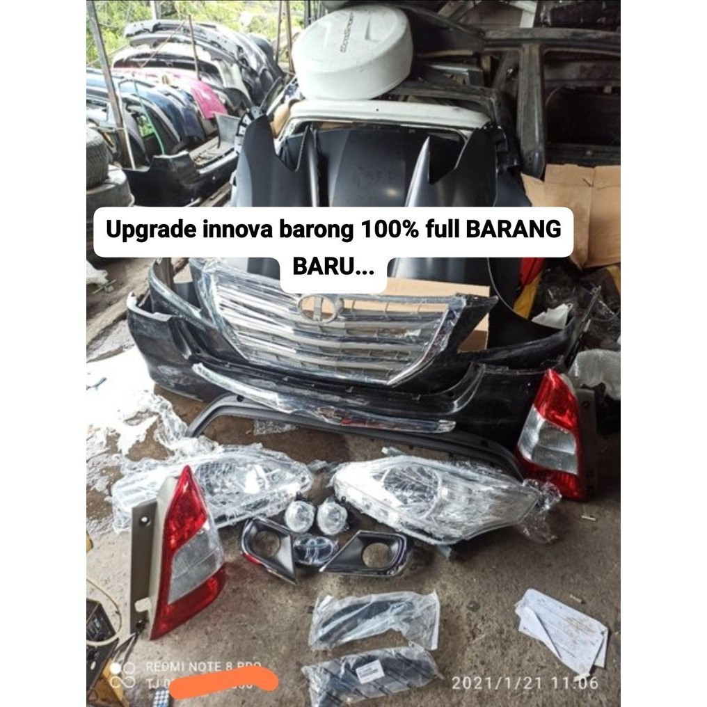 Modifikasi modif upgrade Upgrade innova 2005-2011 ke 2015