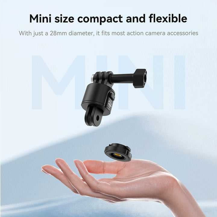 Adapter Magnetic Quick Release 3 Prong To 2 Prong 1/4 Thread - Cqm-001