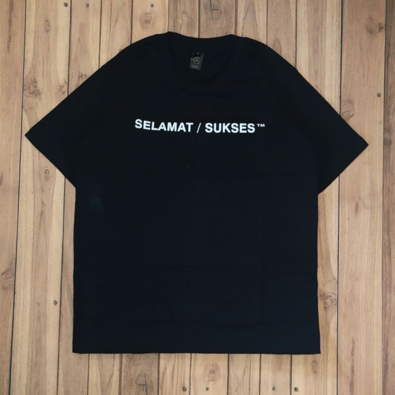 [BS] Tshirt Feast - Selamat/Sukses Black