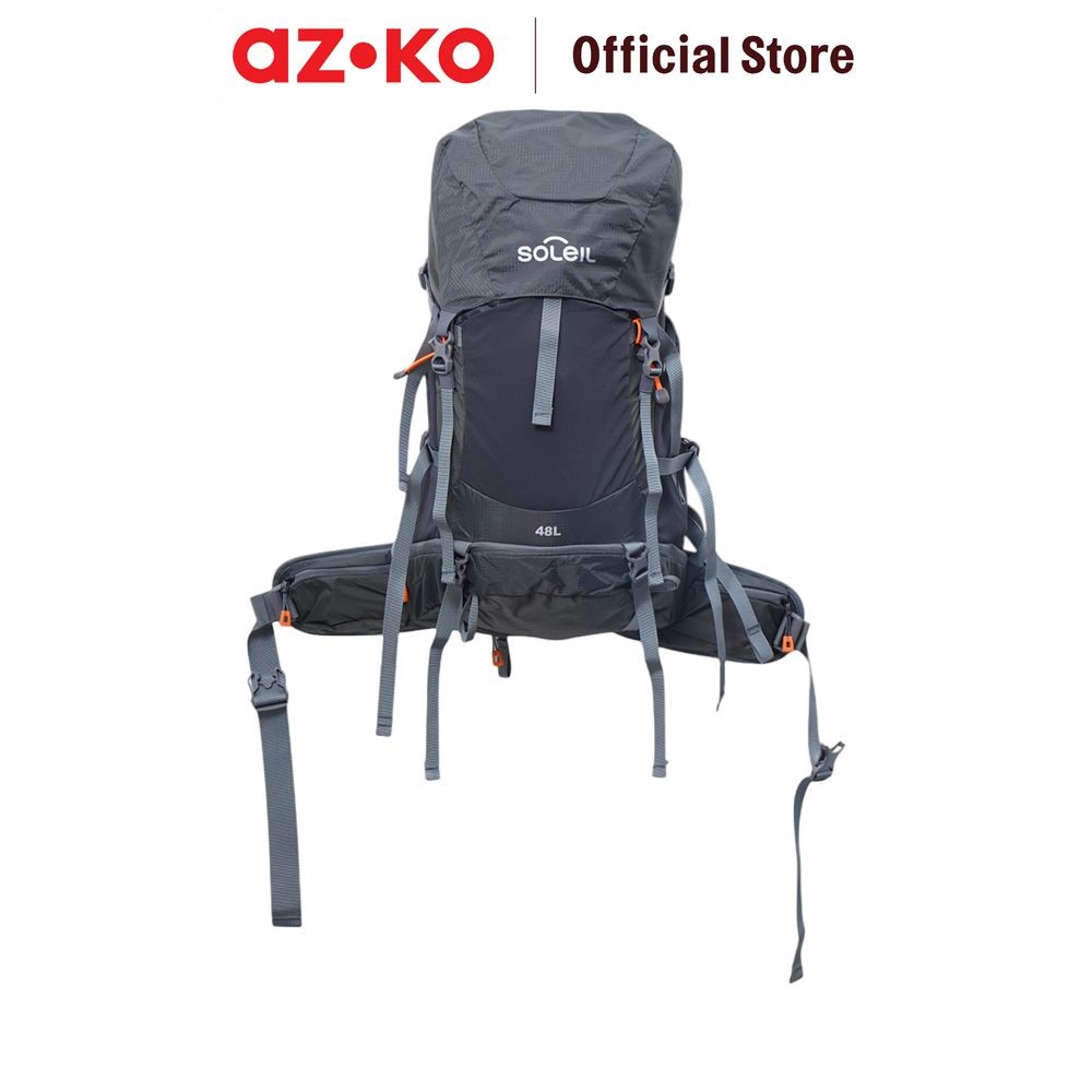 AZKO Soleil 48 Ltr Tas Ransel Carrier Kamping Carrier Bag Tas Gunung Backpack Hiking Bag