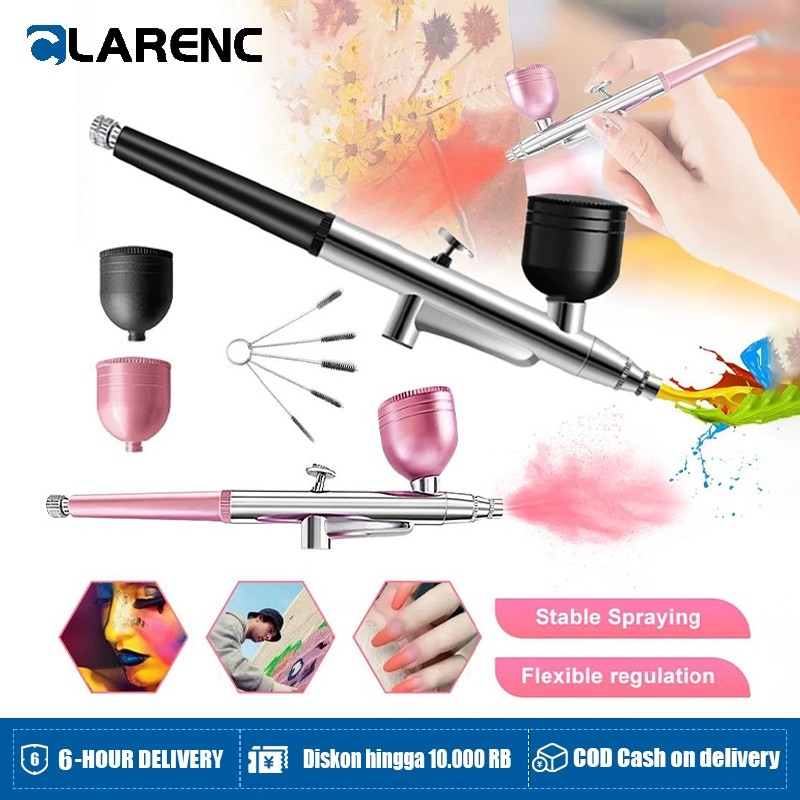 New Spray Gun Dan Aksesori Cup Kapasitas / Airbrush Kit Paint Spray Gun / Automatic Spray Gun Air Br