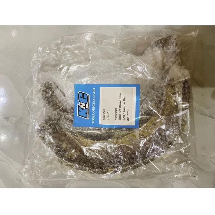 Kampas Rem Belakang 22 cm Tossa Giga Original