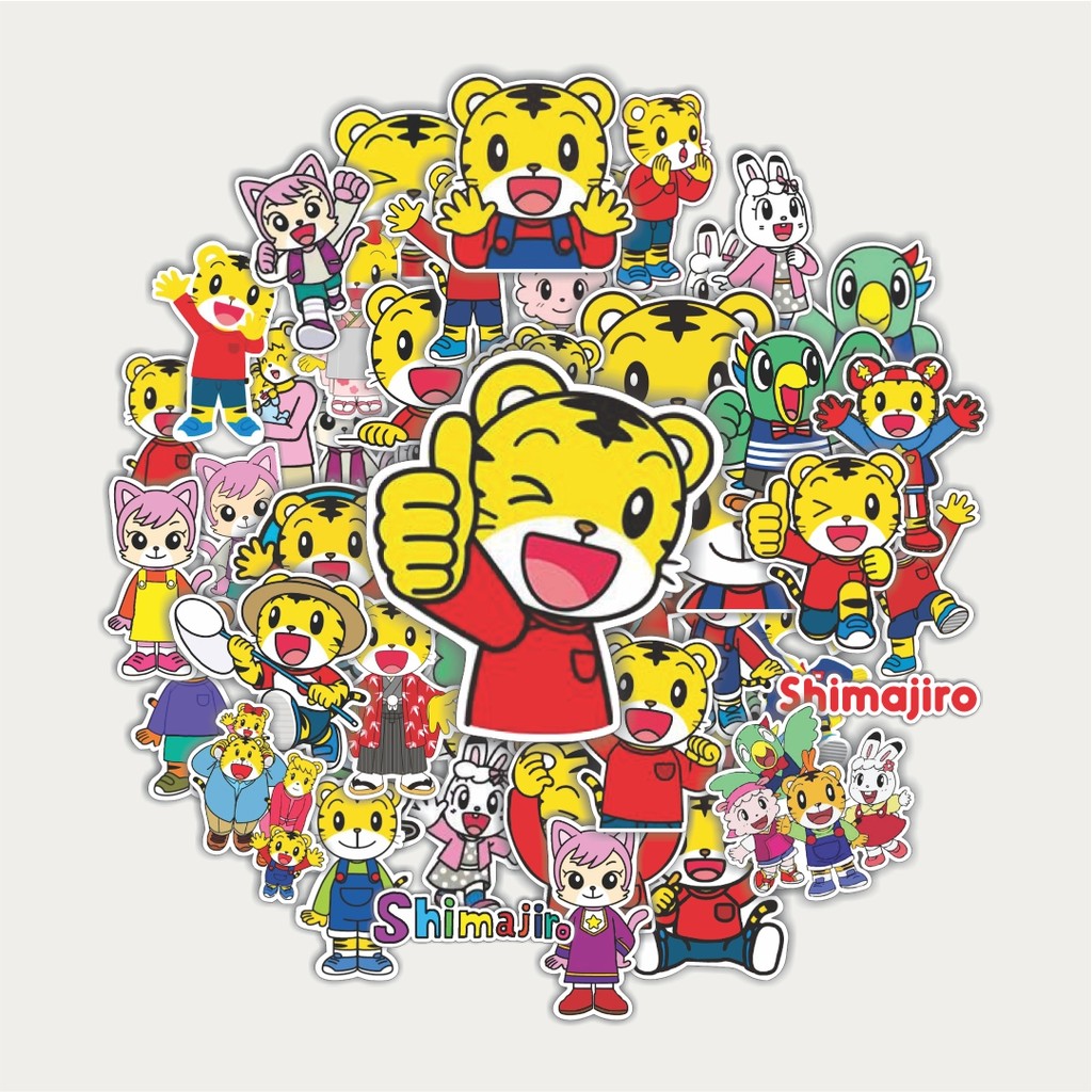 

Sticker Pack Stiker Shimajiro Cartoon | Sticker TUMBLR | Stiker LAPTOP KOPER HELM