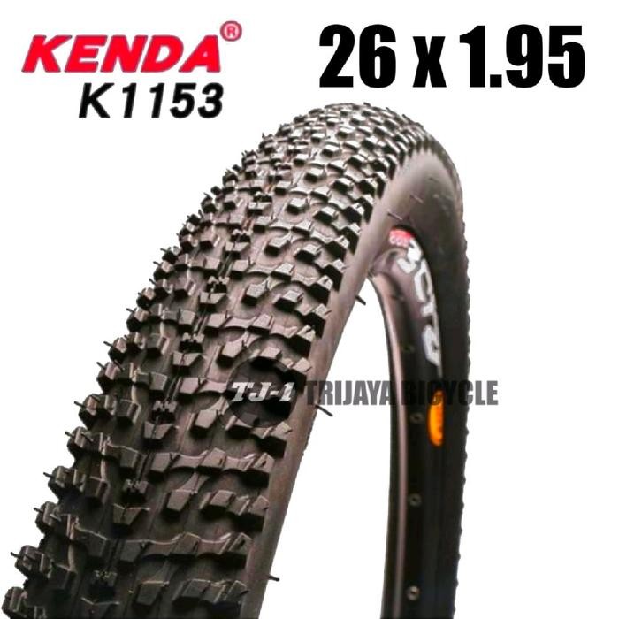 Ban Luar Sepeda 26 x 195 Kenda K1153 Hitam Nylon Ringan MTB Federal Kenda K 1153 Harga Satuan