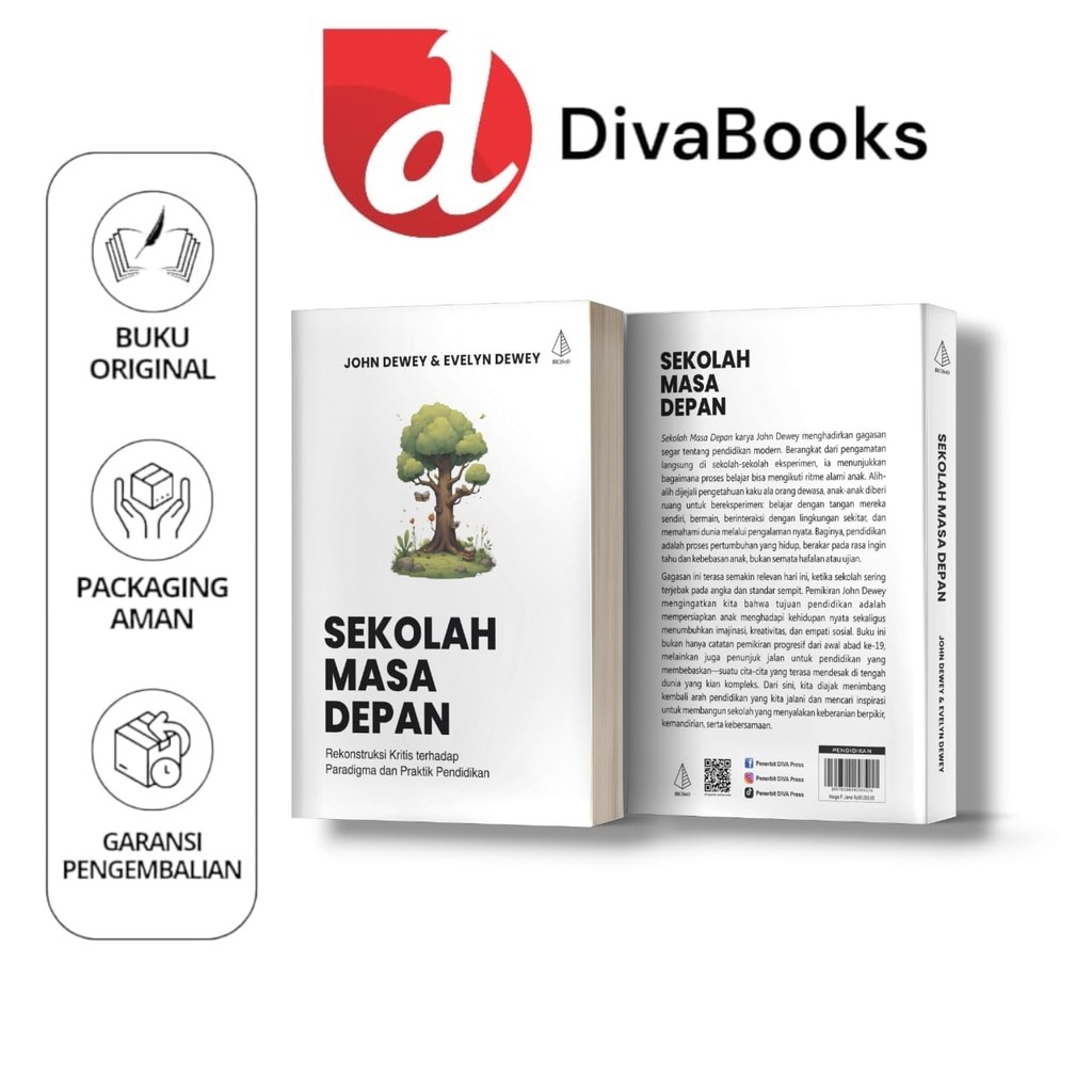 Buku Sekolah Masa Depan - John Dewey & Evelyn Dewey - IRCiSoD