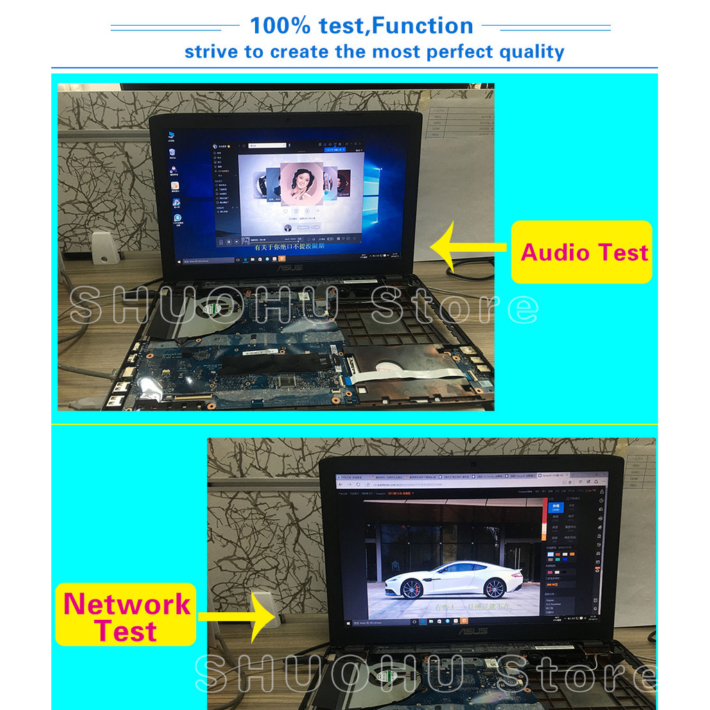 KEFU GX531GX Mainboard For ASUS GX531GM GX531GS GX531GWR GX531GXR Laptop Motherboard I7-9750H I7-875