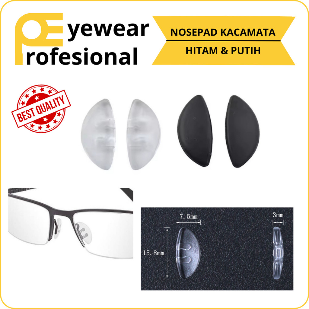 1 pasang Nosepad Porsche Design Kacamata Sunggles [NPT2]