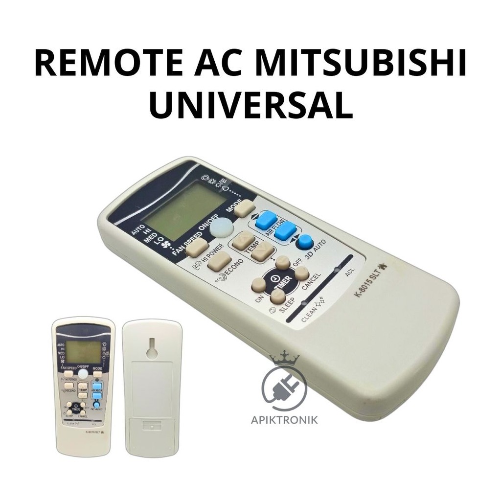 Remote AC Mitsubishi Universal - Remot Pengganti AC Mitsubishi Electric