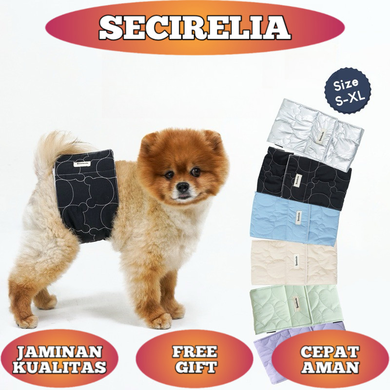 Pawlovin - Manner Belt / Penutup Popok Anjing Premium Waterproof