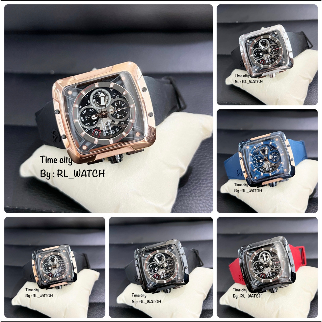 Jam Tangan Pria ALEXANDRE CHRISTIE AC3030 - AC3039 RUBBER ANALOG