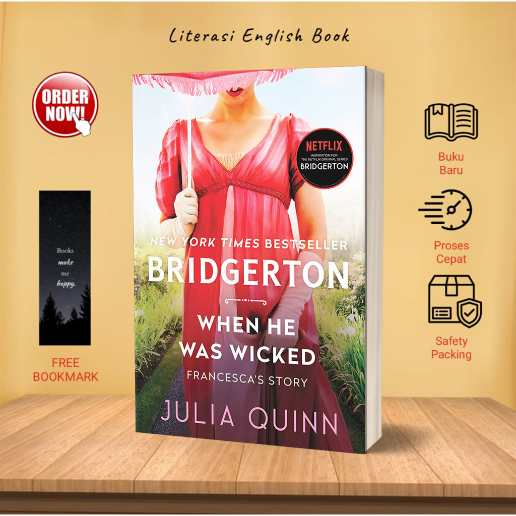 When He Was Wicked (Bridgertons, #6) by Julia Quinn (English)