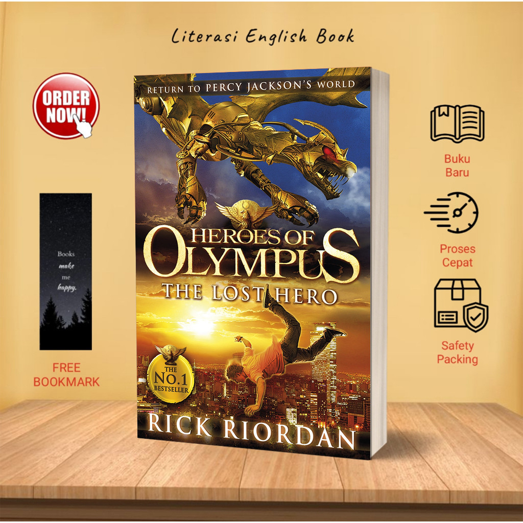 The Lost Hero by Rick Riordan (English)