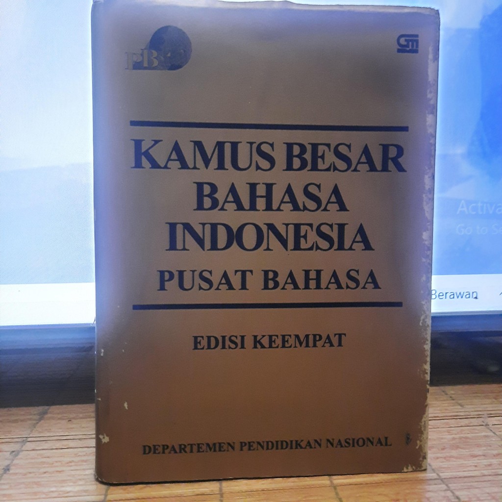 KBBI Kamus Besar Bahasa Indonesia Edisi Keempat