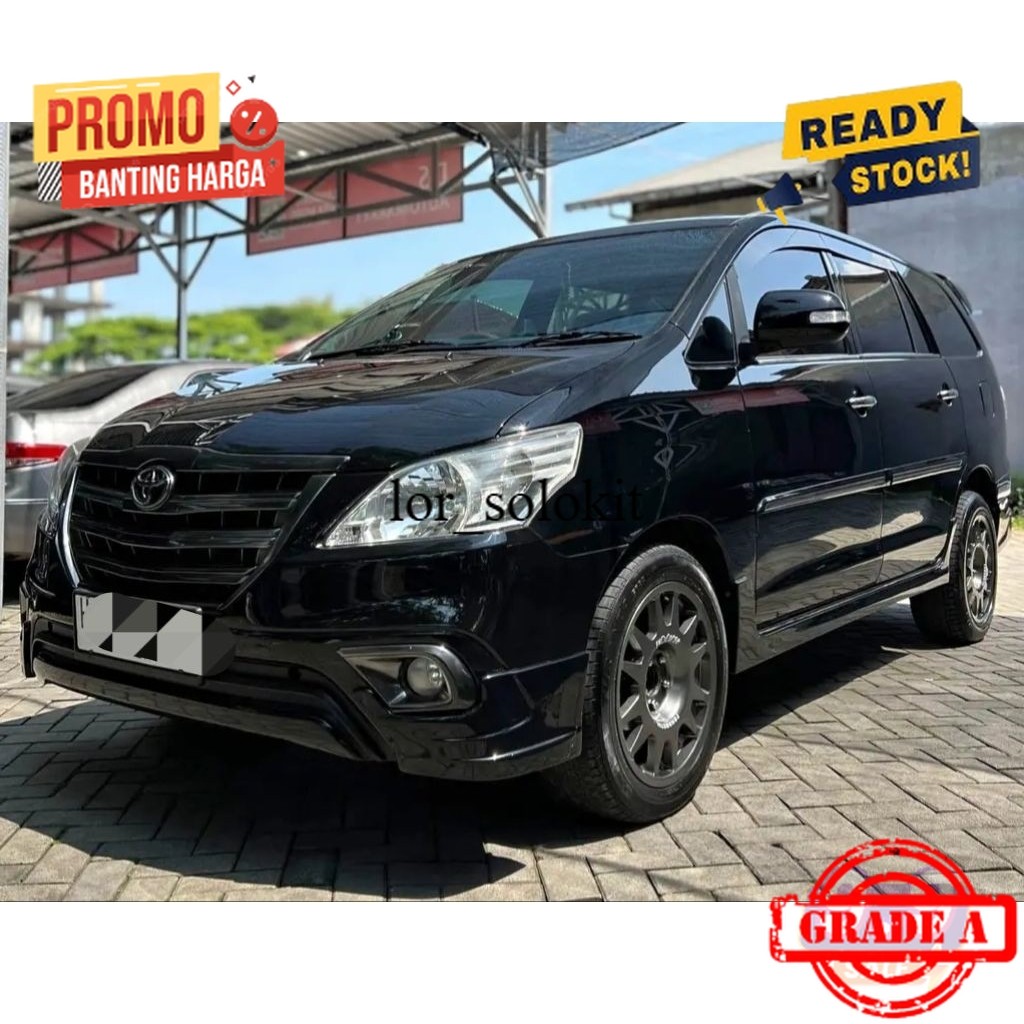 Bodykit Toyota Innova E Barong Upgrade Luxury 2013-2015 Body Kit