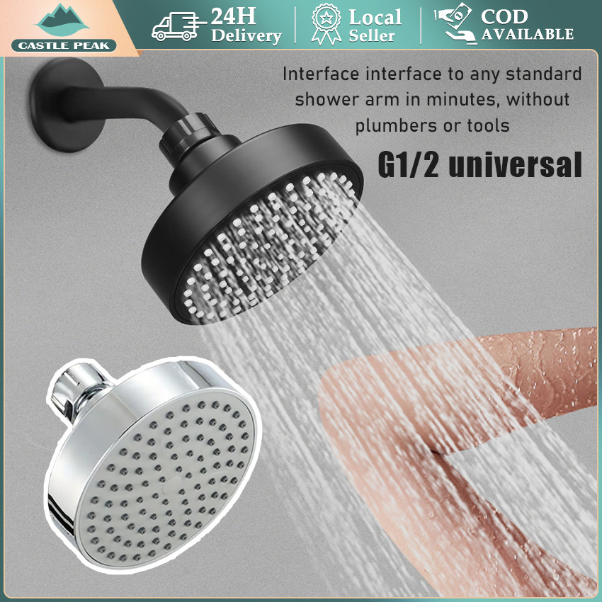 Wall Shower tembok Plastik / Shower tanam tembok mini semprotan sprayer