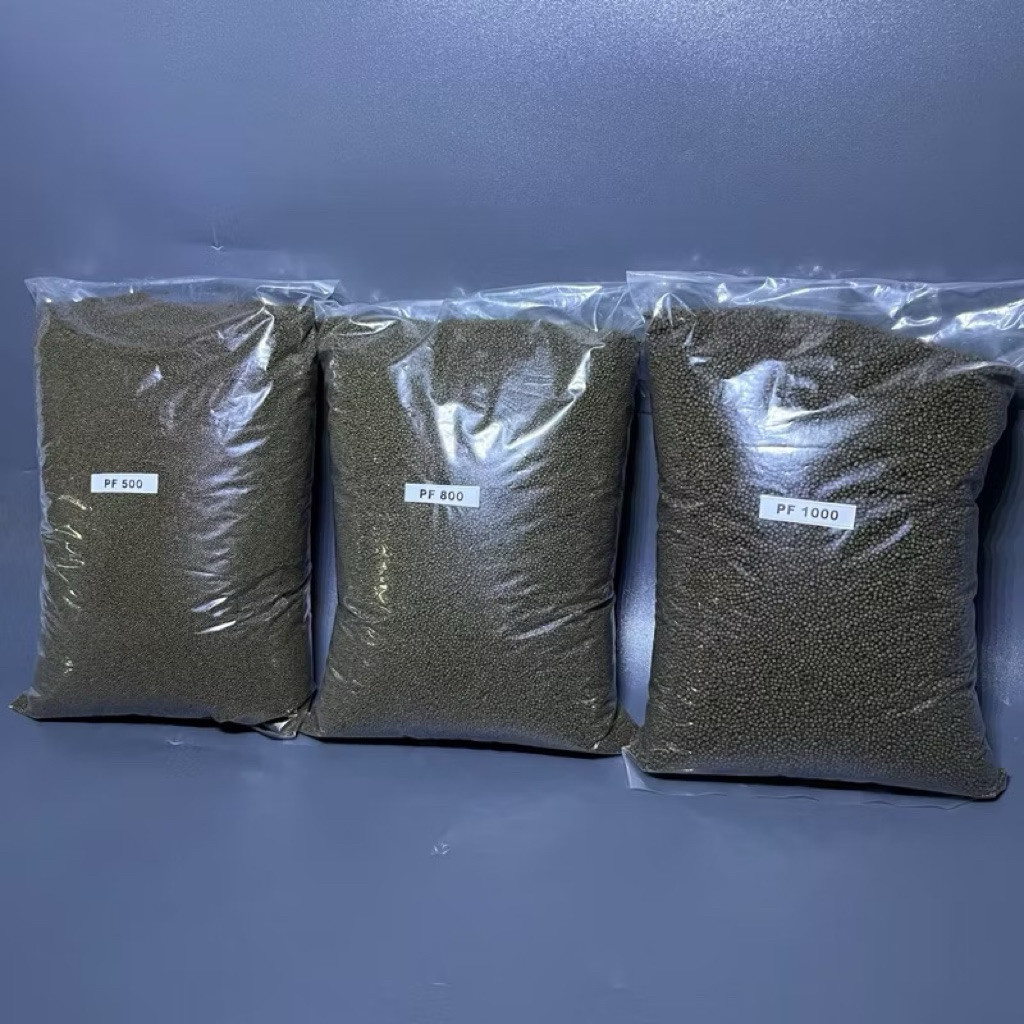 TERBAIK Pelet PF 500 800 1000 Kemasan 500gram Pakan Ikan Hias Koki goldfish cupang Neon Cardinal Dan