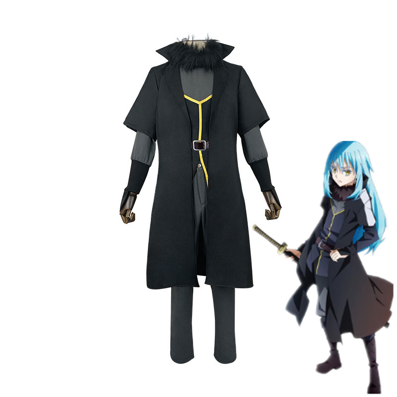 Anime That Time I Got Reincarnated as a Slime Cosplay Costume Rimuru Tempest Costumes Adult Uniform 