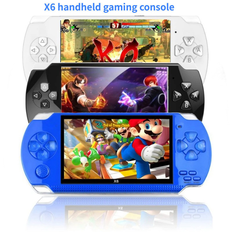 4.3 Inch 8G Mp5 Musik Video PSP Handheld Game Machine X6 Updated Version, 8GB, 3" Color ScreenBanana