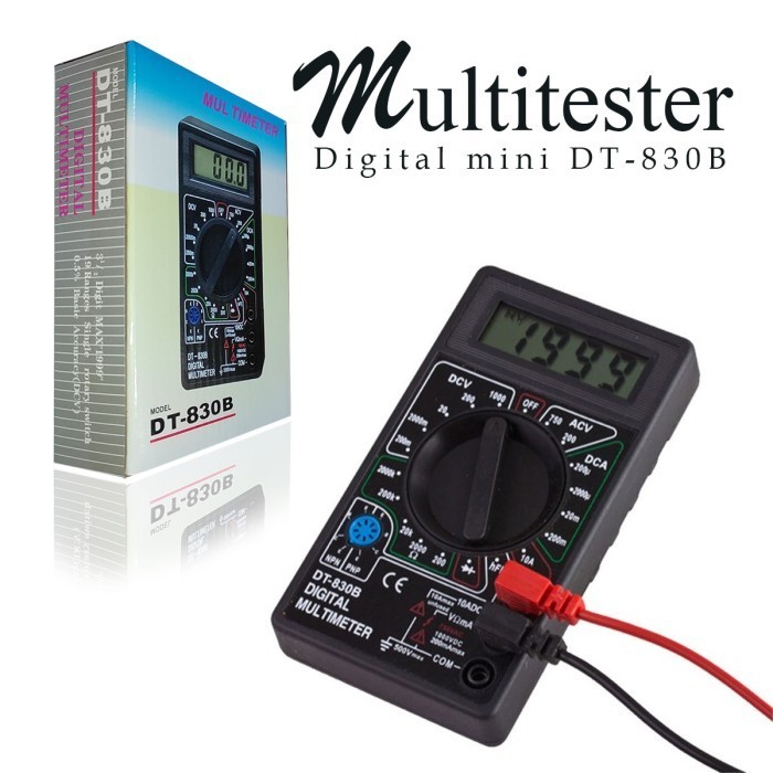 MULTI TESTER DIGITAL MINI DT-830B | multi tester
