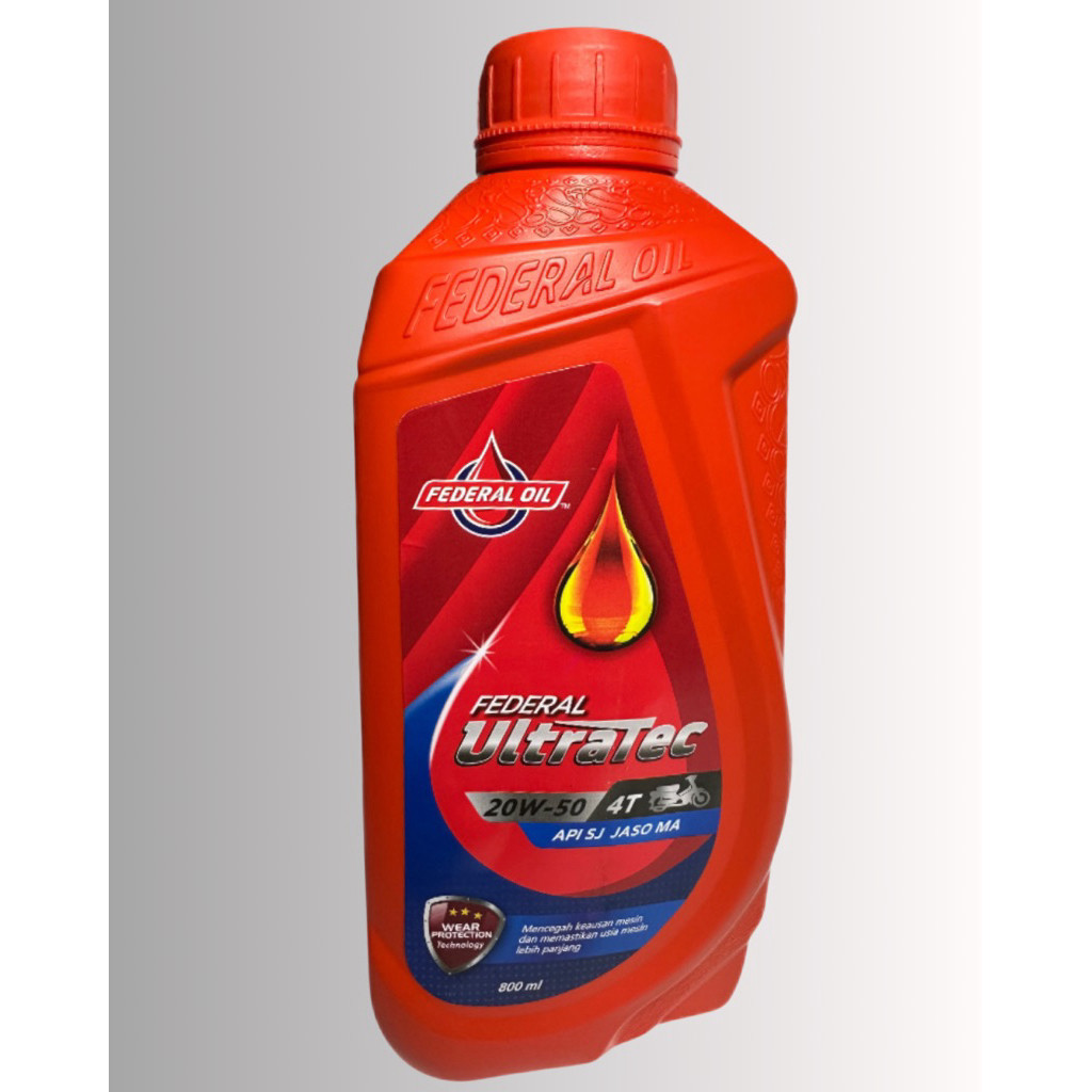 Oli Ultratec 800ml Oli Federal Ultratec 0,8ml Oli Mesin Federal Ultratec 800 ml