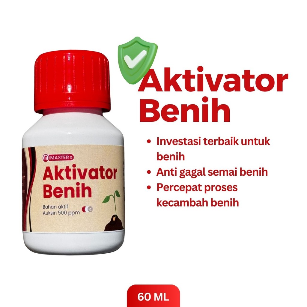 MASTER RM - Aktivator Benih Hormon Auksin - 60ml